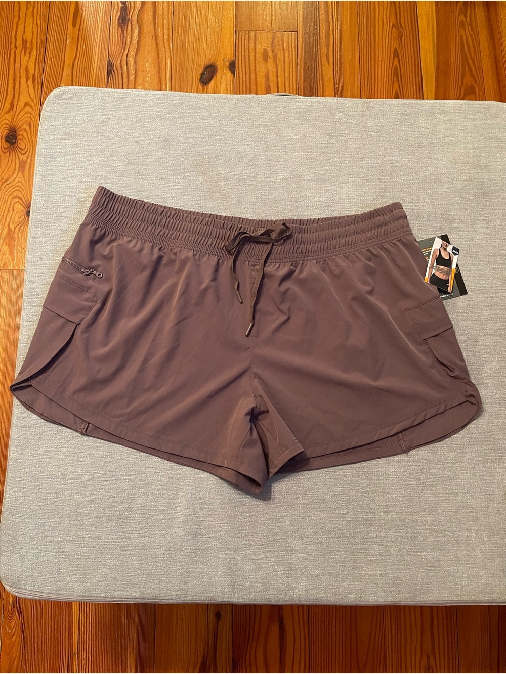 Avia Women's Hike Running Shorts Size XXXL (22) Purple Granite